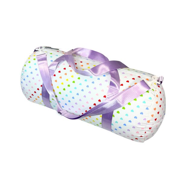 Tiny Hearts Weekend Duffel | Mint main image 1